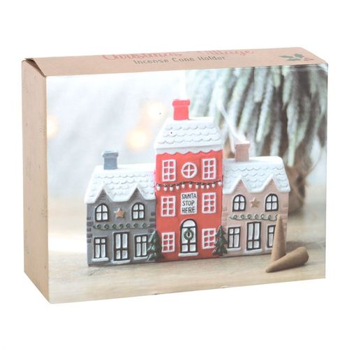 Christmas Village Incense Holder